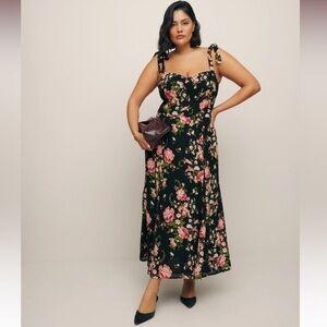 NWT Reformation Nadira Floral Formal Dress in Malia Print 20